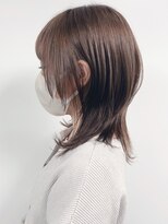 【morio原宿】ロングウルフ グレージュ