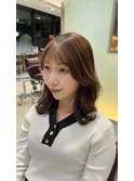 くびれミディアム/韓国風くびれパーマ