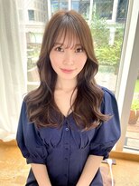 バイオレット 表参道店(Violet) 韓国ヘア くびれヘア 前髪パーマ 顔周りカット