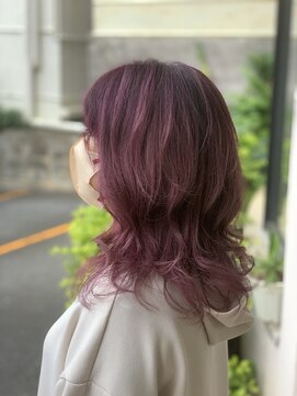 ヘアーサロンイーグル(Hair Salon Eagle) ピンクラベンダー