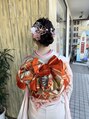 エムロード 深草店 ヘアセット着付け、特別な日を華やかに☆