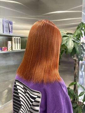 ゼスト 八王子店(ZEST) オレンジカラー/ケアブリーチ【藤野はるひ】