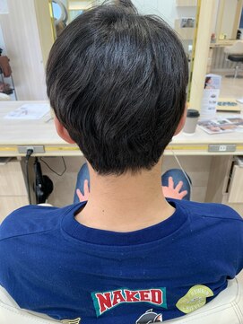 アッシュ 千歳烏山店(Ash) メンズ　ナチュラル縮毛矯正　自然な仕上がり