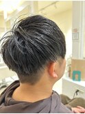 刈り上げマッシュ