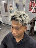 滋賀/南草津/メンズ美容室/波巻きツイストスパイラルパーマ