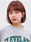 Say.黒髪ボブルフネビージュ小顔ワンレンぱっつん前髪ミニボブ