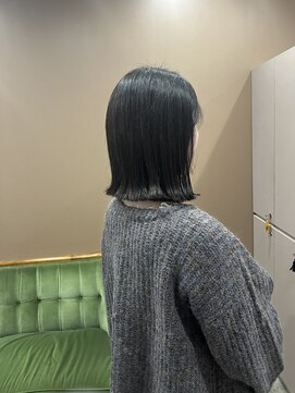 インビテーション 名古屋(invitation) タイトな切りっぱなしbob