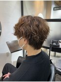 波巻きスパイラルパーマ【北千住髪質改善】