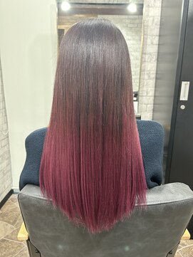 ベルポ(Bellpo) ブリーチ必須!ピンクヴァイオレットカラー #髪質改善 #Wカラー