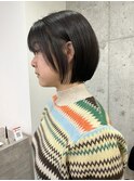 ミニボブ ショートボブ 伸ばしかけ 大人ショート 髪質改善