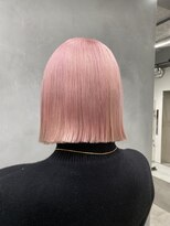 ヘアサロン ドット トウキョウ カラー 町田店(hair salon dot. tokyo color) ホワイトブロンド/外ハネボブ/ブルーブラック/ワイドバング/町田
