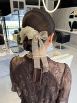 髪屋 紬 タイトアレンジ/ヘアアレンジ/お呼ばれヘア