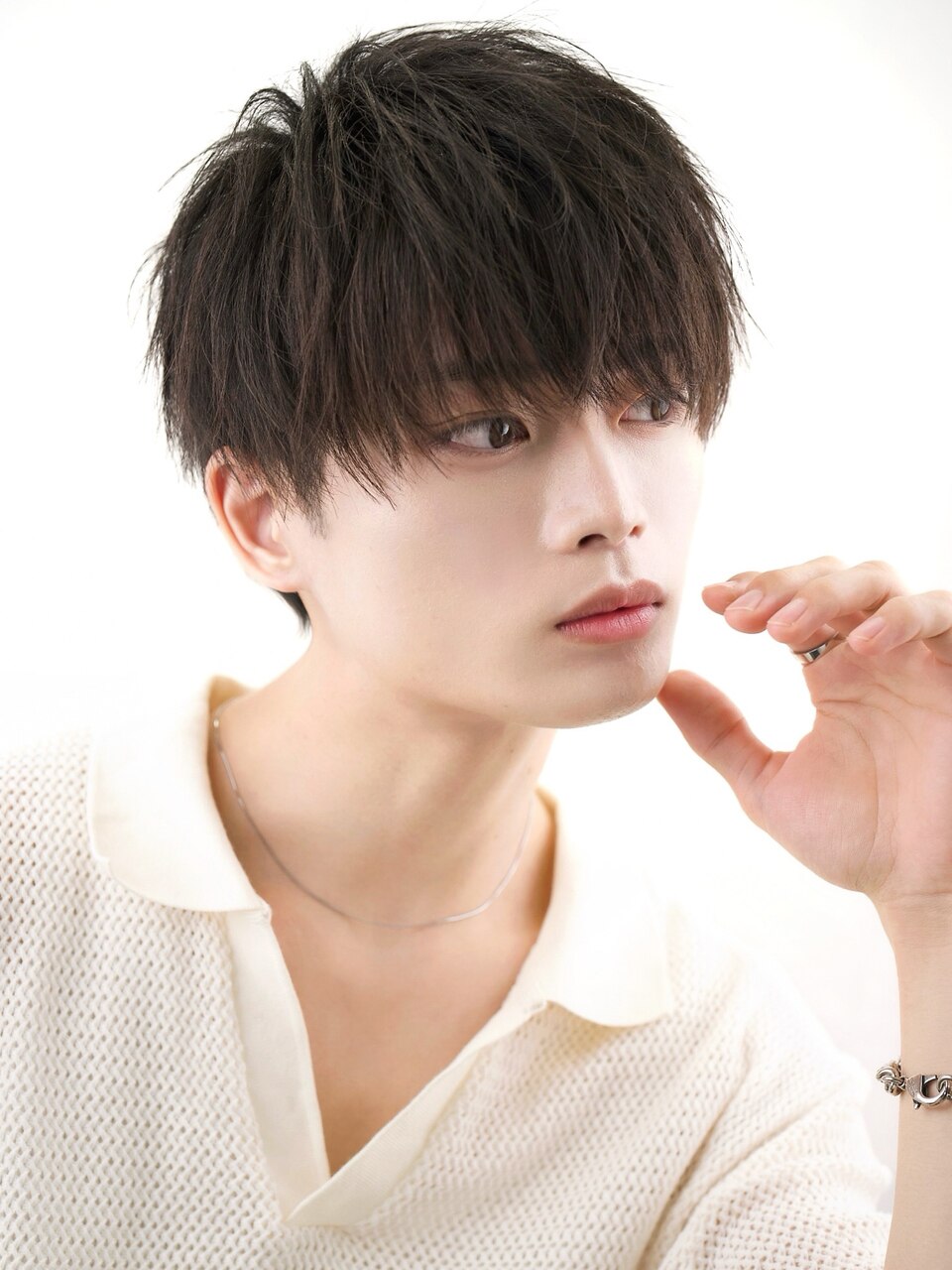 ツーブロックマッシュ