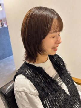 ノア(noah.) 顔まわりレイヤー/くびれボブ