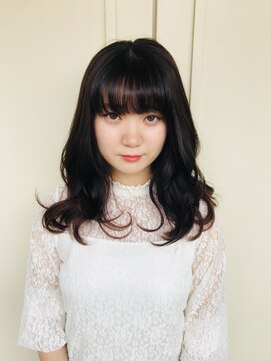 ヨペ(yeope) 【高濃度水素カラー】透明感イルミナカラー/韓国レイヤーカット