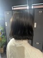 アグ ヘアー ロジェット 松本桐店(Agu hair rojet) アディクシーで作るオリーブカラー
