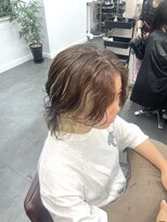 アオ(AO。)&nbsp;デザインカラー/クリームパーマ/ニュアンスパーマ