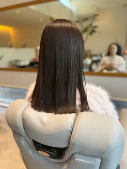 ロッティ(lotti)の写真/クセや広がりでお悩みの方は必見！クセが強くなくても、カットで量感調整しなくても収まり毎朝快適です♪