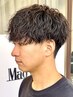 【伊藤限定】メンズカット+波巻きパーマorツイストスパイラルパーマ￥8800