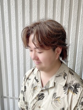 ネオリーブカップ 町田店(Neolive capu) メンズセンターパートウルフ