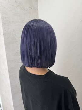 シエル 立川店(CIEL) 【CIEL×久光】ブルーヴァイオレットボブ