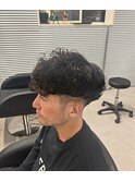 スペインカール/プードルパーマ/刈り上げ/フェード/スパイラル