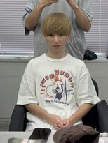 メンズペレ 渋谷(MEN'S PELE)&nbsp;MEN’S HAIR/ブルーブラック/フェザーパーマ/渋谷