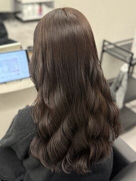 アイスプロドバイブルーム 木更津店(ice prod by bloom) クラゲヘアー/小顔に見せるヘア/ココアベージュ/木更津