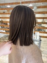 【低刺激、臭いが少ない”オ-ガニックカラ-”】明るめ～暗めまでナチュラルなお好きな色にしっかり染める