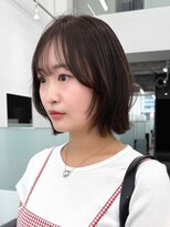 ニトバイアンキシム(nit by ahnkism)&nbsp;切りっぱなし韓国ボブ髪質改善