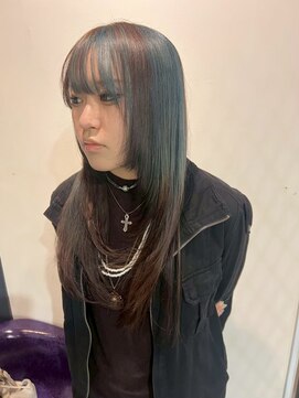 ブリックバイブレイス 千葉 千葉中央(brick by brace) 千葉駅/着物ヘア/大人ガーリー/ダークアッシュ/似合わせカット