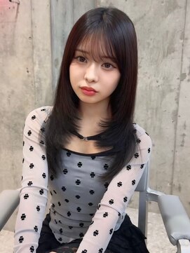 ハローバイシー 仙台(Hello by Sea) 似合わせカット×大人ガーリー[ダークアッシュ/韓国]