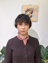 メグリ(meguri)&nbsp;ショートパーマ　マニッシュショート