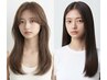 【美髪ストレートヘアへ】カット+髪質改善ストレート ¥13500~