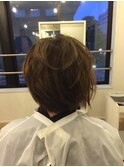 カタチ仕掛けの。。。おれんじ。。。ショートボブのカタチ