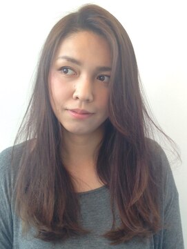 ヘアーアンドメイクアップMK 貝塚店(hair&make-up MK) ナチュラルだけど、どこかかっこ良さもあるクールストレートbyMK