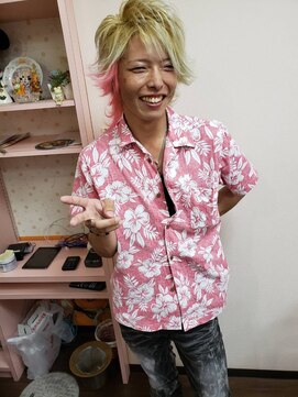 美容室イーナ(e na) スジ盛りセット(メンズ)