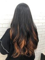 ヘアーアンドラッシュ ジーナ(Hair&Lash Jiina) インナーオレンジ