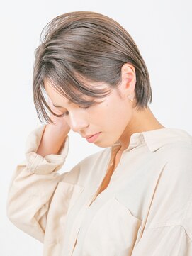 アース クロスガーデン川崎店(HAIR&MAKE EARTH) 耳掛けハンサム　ショート