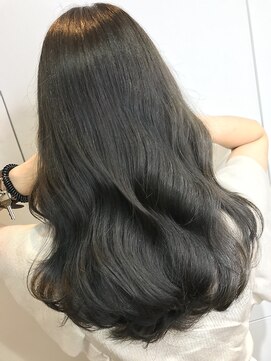 ジーナ 西荻窪(Zina) セシルカットフリンジウェーブ×大人かわいい前髪ココアブラウン