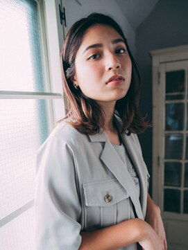 ヘアー アークス 上大岡店(hair ARKS) 外国人風外ハネミディアムARKS上大岡