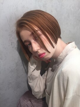 クレアール 恵比寿店(CREAR) 【CREAR 恵比寿/代官山】外ハネボブアッシュブラウンネオウルフ