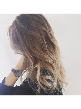 ヘアースタジオ ゼン(hair studio Zen) バレイヤージュグラデーション