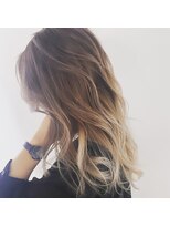 ヘアースタジオ ゼン(hair studio Zen) バレイヤージュグラデーション