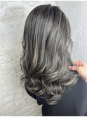 白髪ぼかしハイライトイルミナカラー¥16500