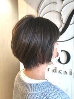 イコウヘアデザイン(icou hair design)&nbsp;丸みショートで骨格補正
