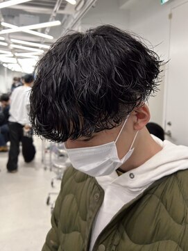 フィフス 名駅(fifth) 波巻きツイストスパイラルツーブロック束感マッシュメンズパーマ