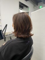 イレス 札幌円山店(IRESU) 大人ガーリーチョコレートプリカールモードヘアハイライト