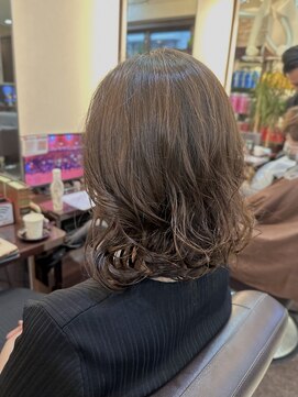 キャラ 池袋本店(CHARA) バッサリボブパーマパーマにイメチェン！【貴也/ボブパーマ】