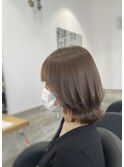 【Lee大阪店】やわらかブラウン×ウルフボブ/新出
